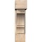 Ekena Millwork Balboa Block Smooth Bracket w/ Offset Brace, Douglas Fir, 7 1/2"W x 24"D x 28"H BKT0806X24X28BOA05SDF - alternate 2